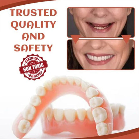 Silicone Adjustable Denture Repair Kit Transparent Comfort Enhancement for Home Use | Sansoti