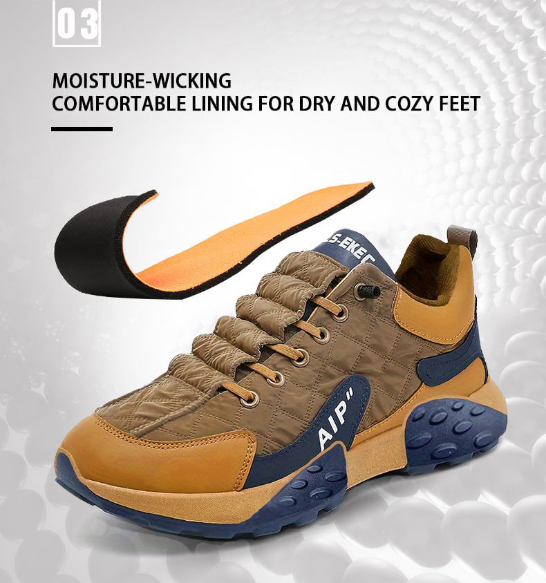 Lichtgewicht Ademende Sneakers voor Comfortabele Voeten – Orthopedische Steun en Waterafstotend | Sansoti