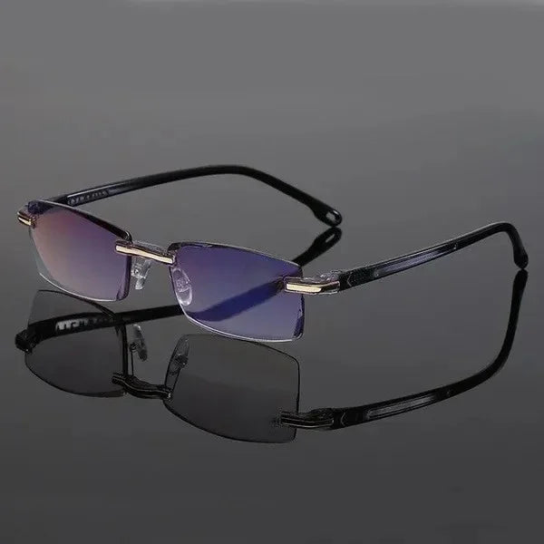 Multifocale Leesbril Lichtgewicht TR90 Progressief Glas Blauw Lichtfilter Computer Lezen Anti Vermoeidheid Dames Heren Sterkte 1.0 1.5 2.0 2.5 3.0 3.5 4.0 | Sansoti