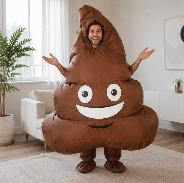 Inflatable Party Costume Emoji Character Halloween Funny Party Outfit Cosplay Fancy Dress Carnival | Sansoti