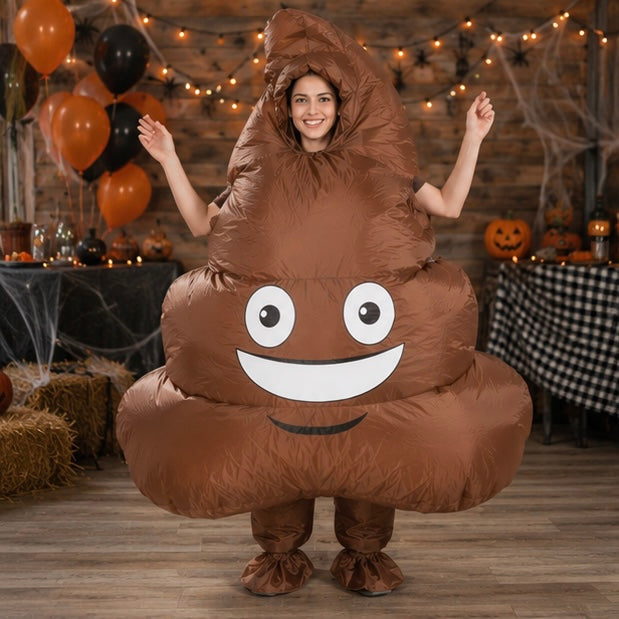 Inflatable Party Costume Emoji Character Halloween Funny Party Outfit Cosplay Fancy Dress Carnival | Sansoti