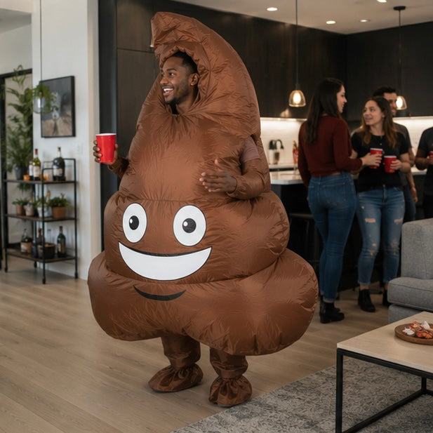 Inflatable Party Costume Emoji Character Halloween Funny Party Outfit Cosplay Fancy Dress Carnival | Sansoti