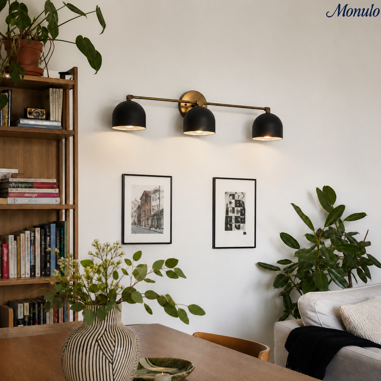 Wandlamp Koepelscherm Mid-Century Retro Design Badkamer Gang | Sansoti