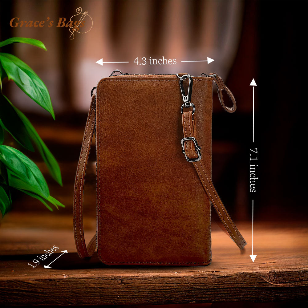 Compacte Leren Schoudertas Dames Crossbody Minimalistische Handtas Verstelbare Draagband Dagelijks Gebruik | Sansoti