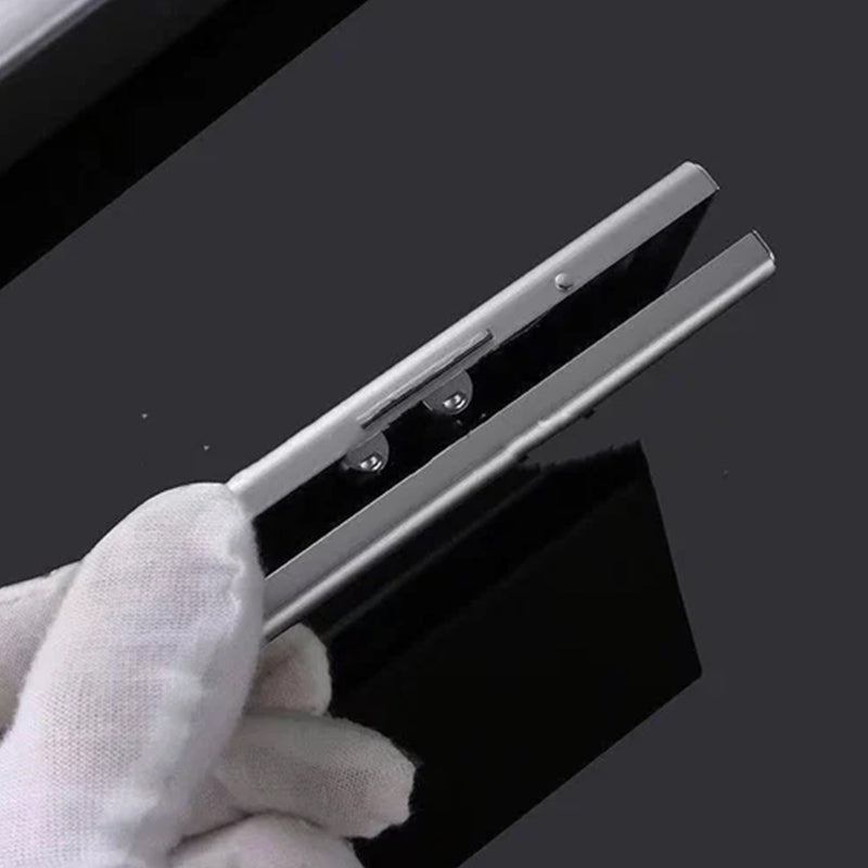 Kaarthouder met RFID-Bescherming Metalen Cardclip Zilver Zwart Goud | Sansoti