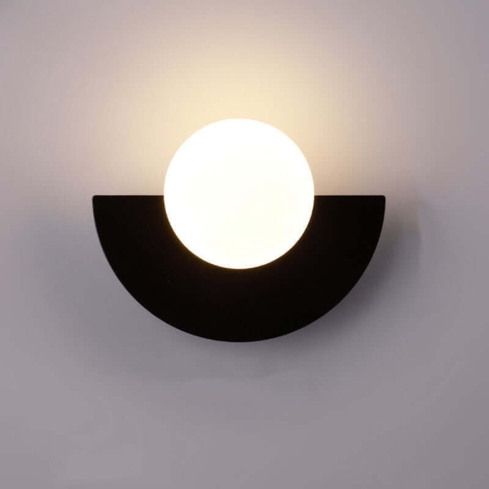 Wandlamp – Moderne Wandverlichting met Kleurrijke Kap – Scandinavisch Design – Woonkamer Slaapkamer Gang | Sansoti