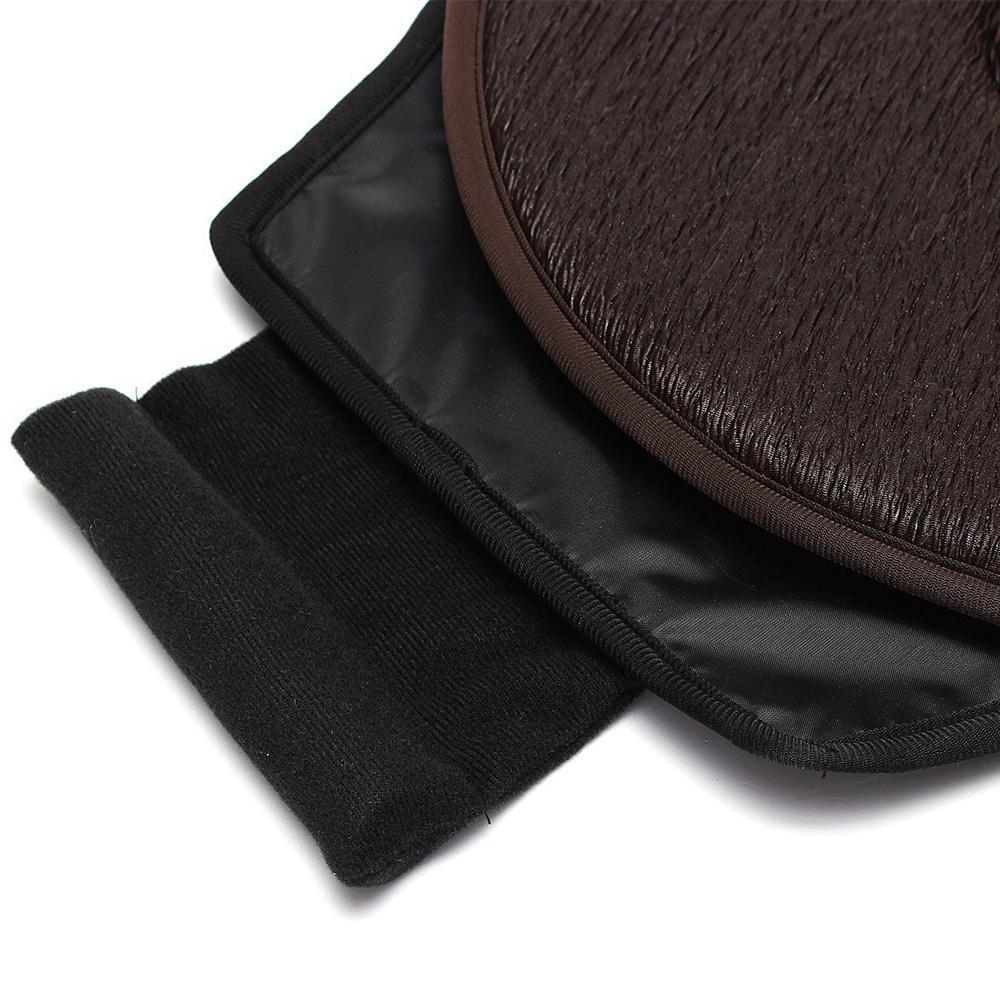 Draaibaar Zitkussen 360° Memory Foam Comfort Zwart Beige Koffie Rood Antislip voor Auto Kantoor Thuis Mobiliteitsondersteuning Ergonomische Zithulp | Sansoti