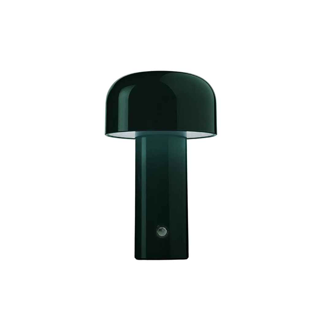 Lampe de table sans fil rechargeable de 21x12.5cm, LED à intensité variable, lumière d’ambiance pour bureau, table de chevet et salon | Sansoti