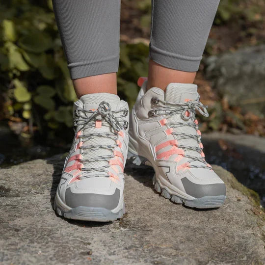 Wandellaarzen Uniseks Hoog Waterafstotend Demping Grip Leer Mesh Outdoor Hiking Enkelhoog Trekking Wandelschoenen | Sansoti