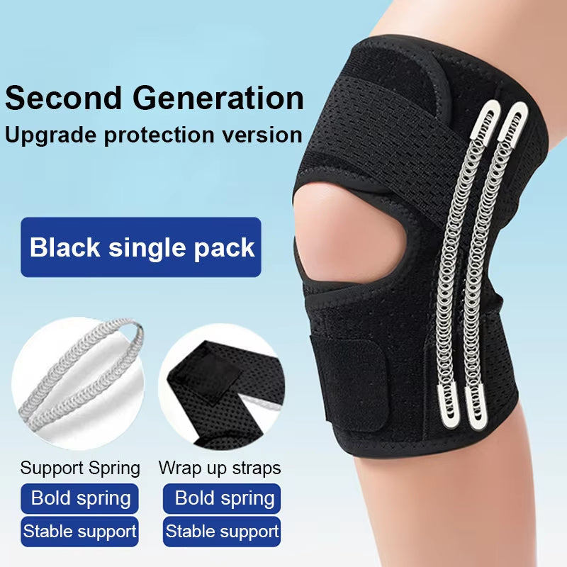 Adjustable Compression Knee Brace for Sports Training Running and Everyday Use Supportive | Sansoti