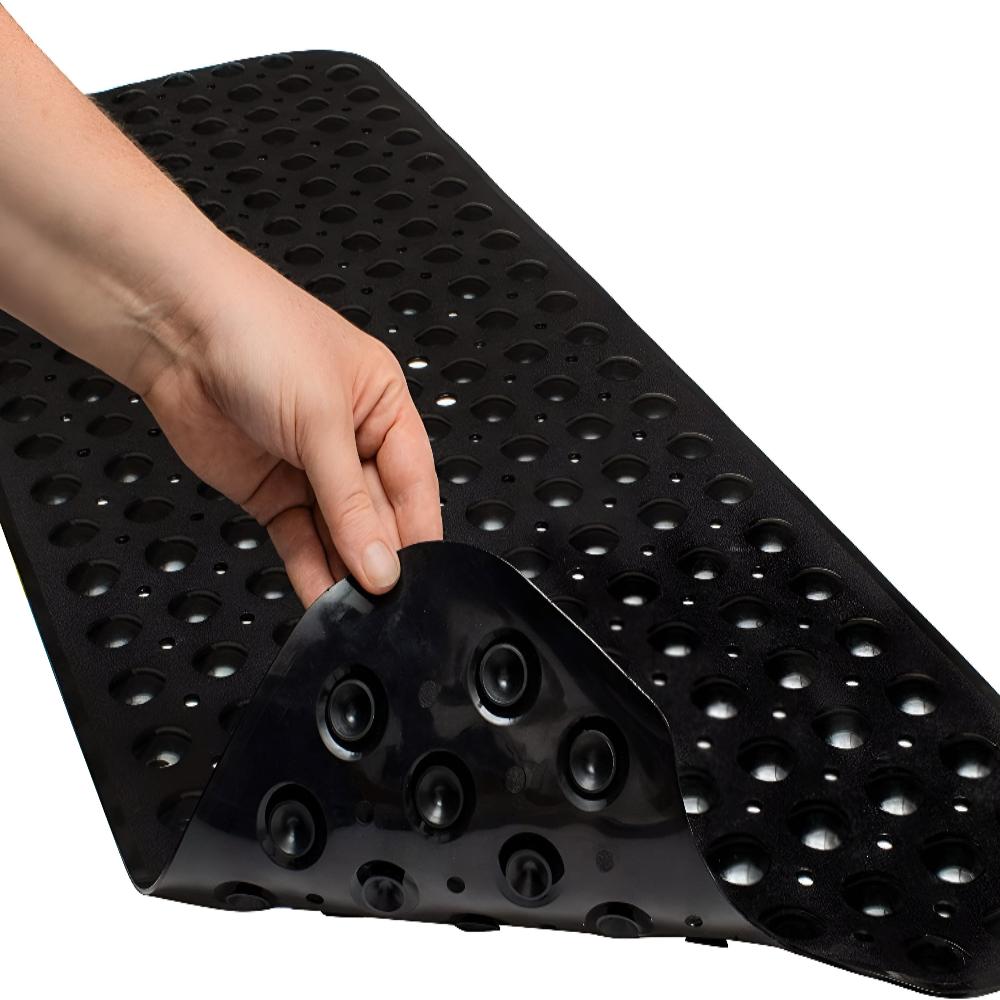 Antislip Badmatje met Zuignappen 99x40cm – Veiligheid & Drainage voor Bad en Douche | Sansoti