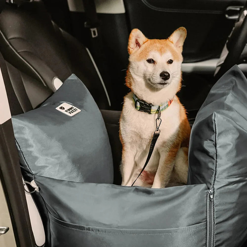 Autostoelbed voor Honden Waterbestendig First Class Comfortabele Reismand met Veiligheidsgordel Autodeken | Sansoti