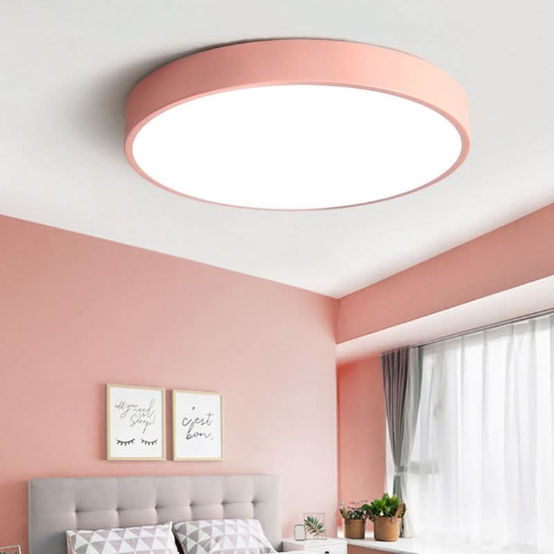 Plafonnier LED Rond – Éclairage Design Moderne pour Salon, Chambre d'Enfant & Bureau | Restfield