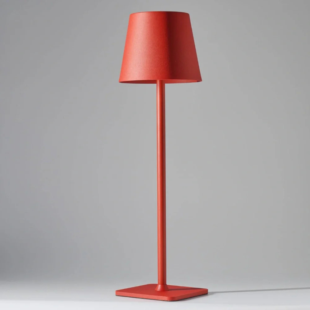 Wireless Table Lamp Dimmable Rechargeable 38cm Metal LED Touch Indoor Outdoor IP54 Waterproof Ambient Lighting | Sansoti