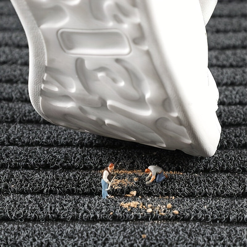 Getufte Deurmat Rechthoekig – Weerbestendig Polyester met Antislip PVC-Rug voor Entree Hal en Veranda | Sansoti