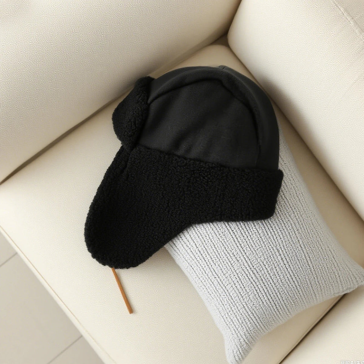 Warm Fleece Winter Hat with Ear Flaps, Unisex Aviator Nordic Style, Adjustable, Winter Sports, Outdoor, Skiing | Sansoti