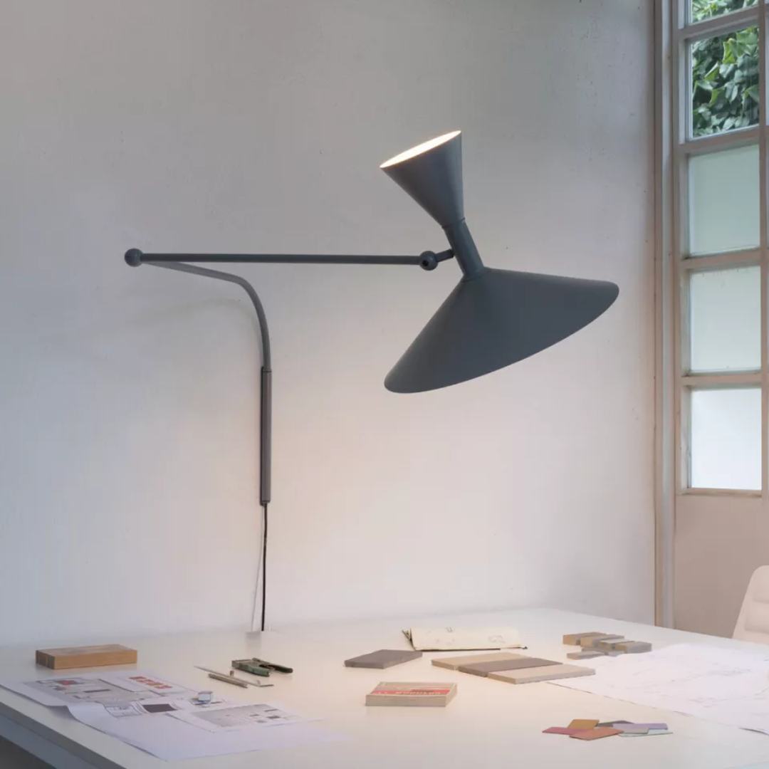 LED-Wandleuchte Verstellbar Metall E14 Modern Schwarz Weiß Wohnzimmer | Restfield
