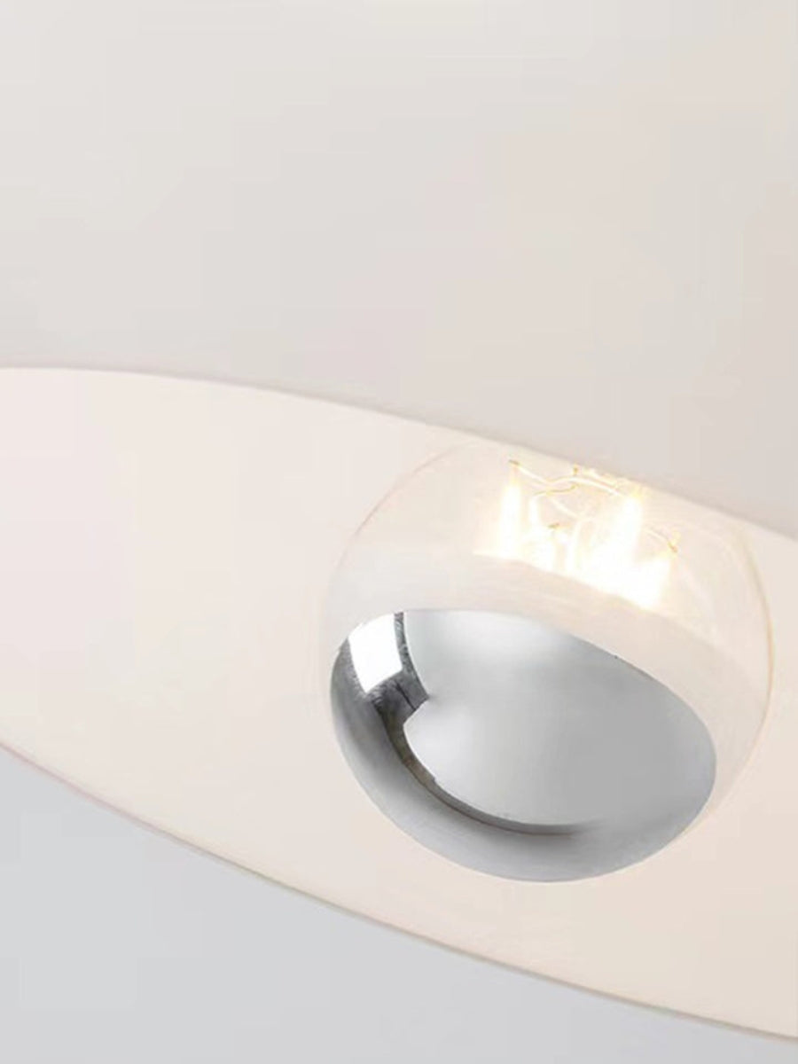 Bauhaus Glazen Hanglamp Metaal 11cm Nordic Design Eetkamer Keuken | Sansoti