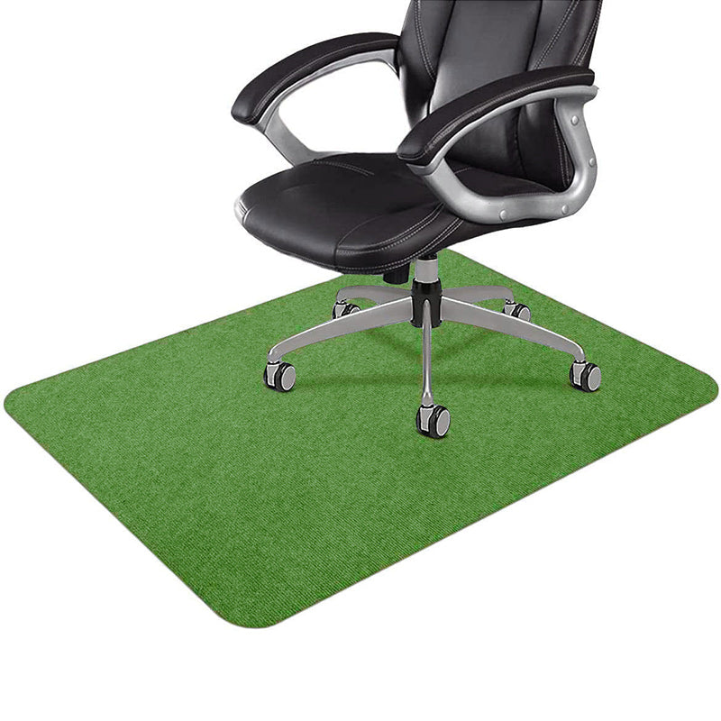 Transparente PVC-Bodenschutzmatte für Bürostühle 89x120cm für Hartparkett und Laminat, rutschfeste Stuhlunterlage | Sansoti
