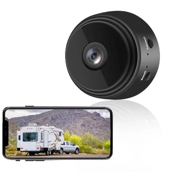 HD Draadloze Achteruitrijcamera voor Auto's Campers en Aanhangwagens met Nachtzicht Infrarood Regenwaterdichte Behuizing Eenvoudige Installatie Draadloze Verbinding Ruimere Zichtbaarheid Veiliger Parkeren en Manoeuvreren | Sansoti