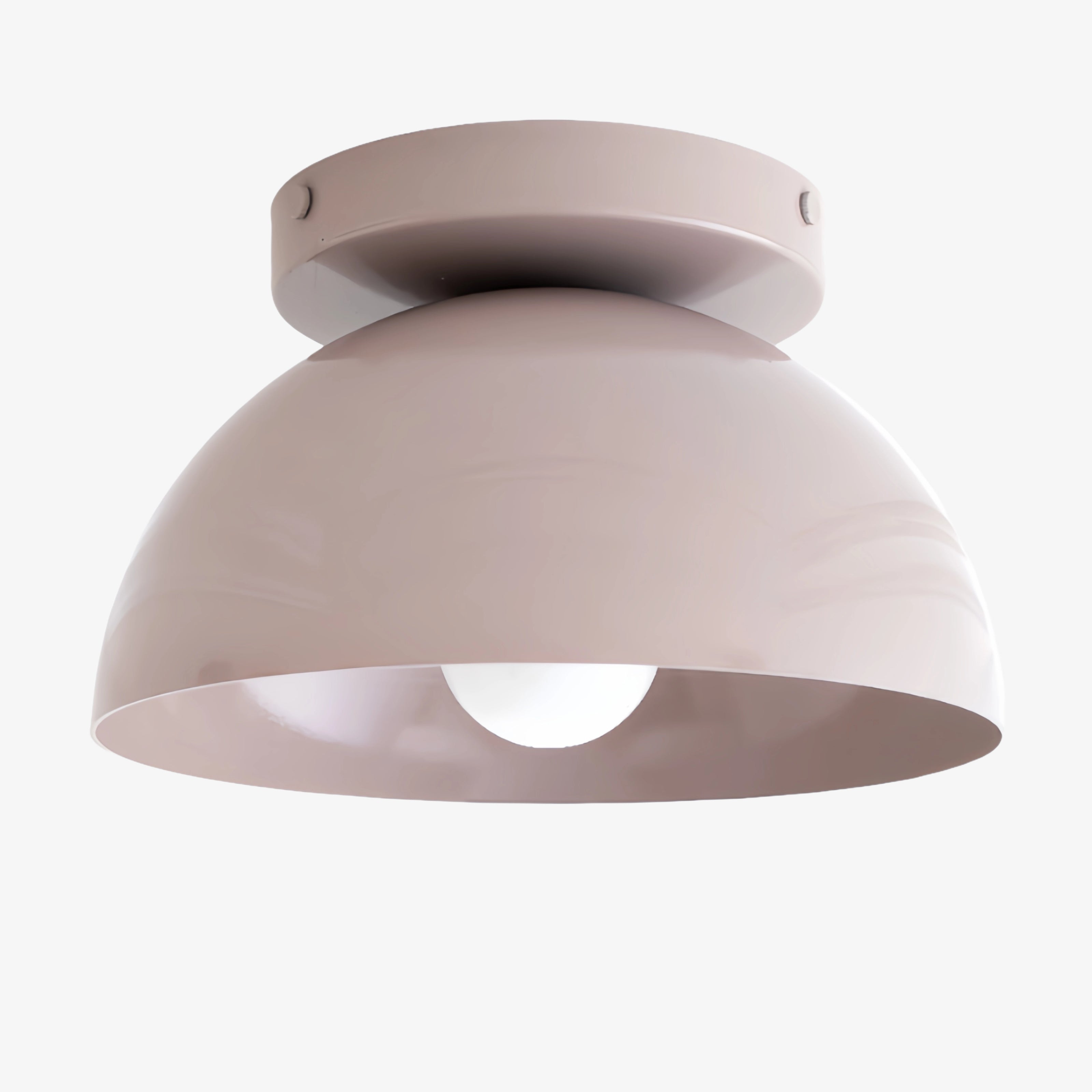 Minimalistische Plafondlamp Dome voor Compacte Ruimtes – Opbouwspot Beschikbaar in Meerdere Kleuren | Sansoti