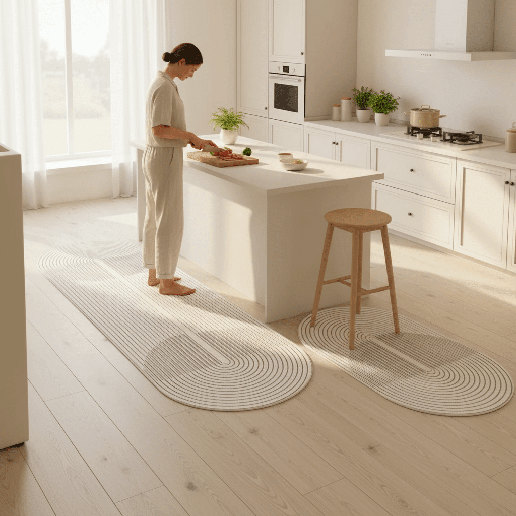 Antislip Keukenloper Ergonomisch Comfortmat Grote Maten Waterafstotend Antivermoeiding Vloermat Keuken | Sansoti
