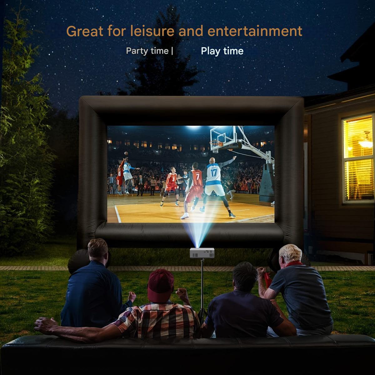Mini LED Beamer Compact Projector 3000 Lumen HD Thuisbioscoop Films Presentaties Gaming HDMI USB AV Multimedia | Sansoti