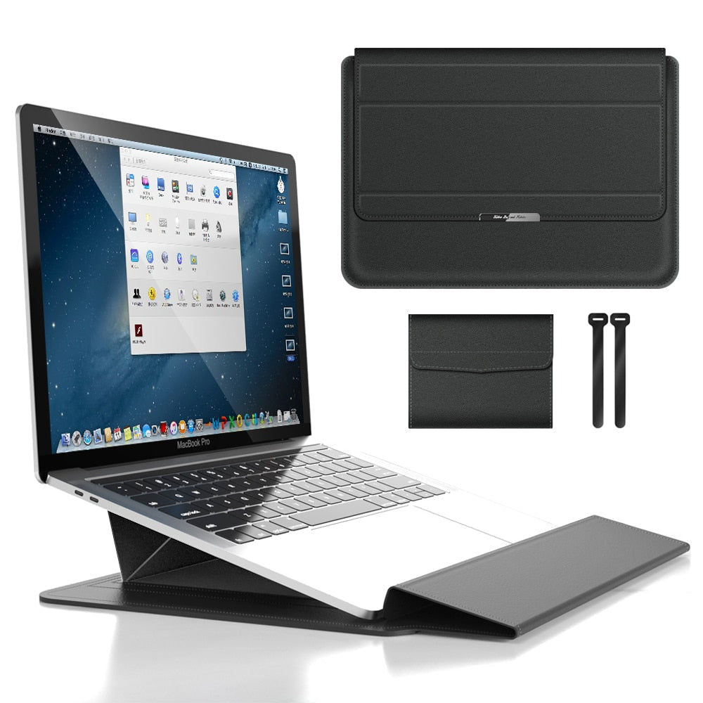 Laptoptas Met Standaard Opvouwbaar 2 In 1 Beschermhoes 11-16 Inch | Sansoti