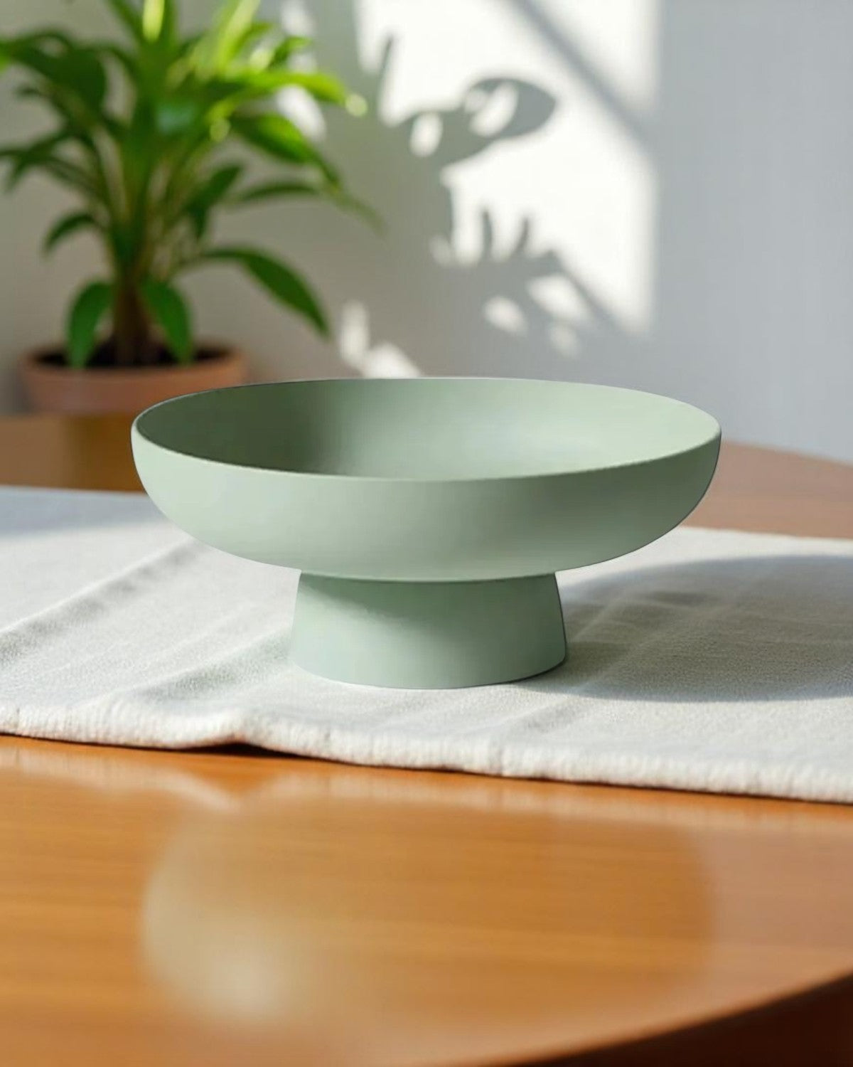 Vintage Serveerkom Retro Stijl Pastelkleuren Keramiek Grote Schaal Salade Ontbijt Scandinavisch Interieur Tafelaccessoire | Sansoti