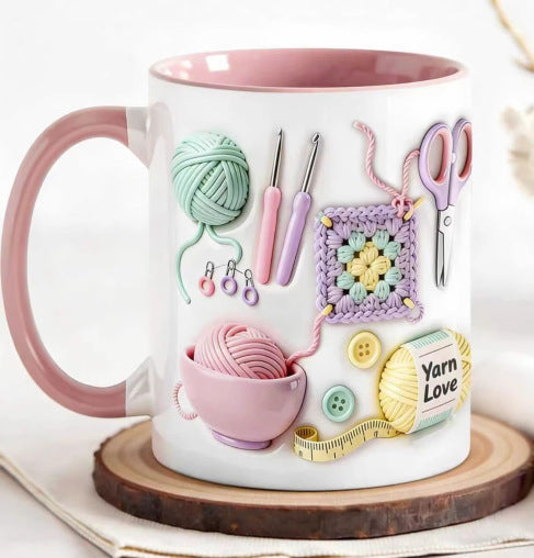 Keramische Mok voor Creatievelingen | Stevig Keramiek | Handige Koffiebeker | Origineel Cadeau | Dagelijks Gebruik | Premium Drinkbeker | Sansoti