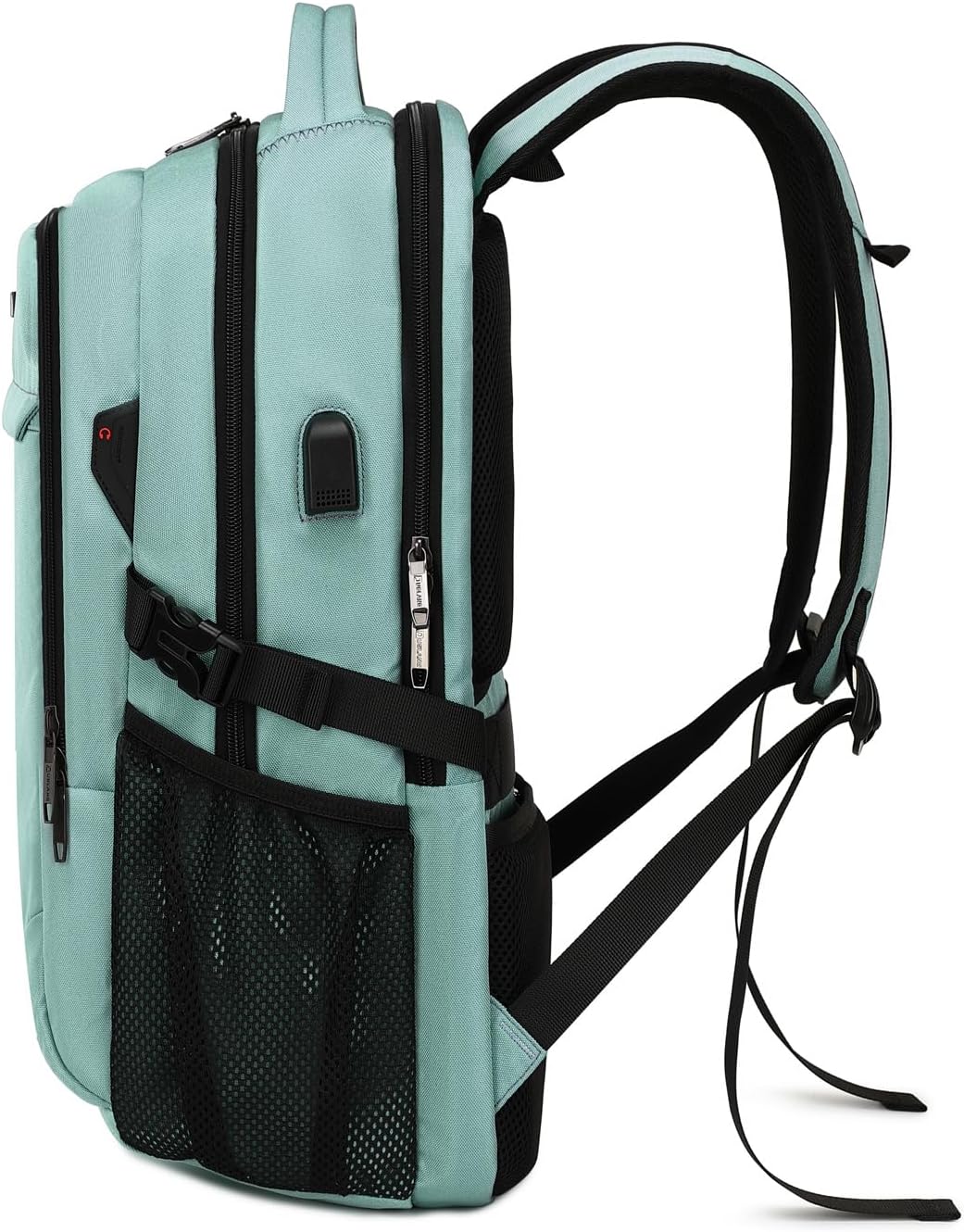 Waterdichte Laptoprugzak met USB-Oplaadpoort en Georganiseerde Vakken voor Dagelijks Werk en Reizen 33-43cm | Sansoti