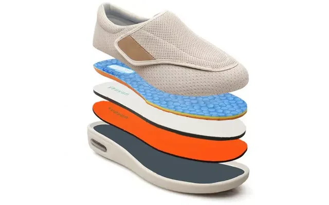 Brede Diabetische Schoenen voor Gezwollen Voeten – Comfortabel & Ademend | Sansoti