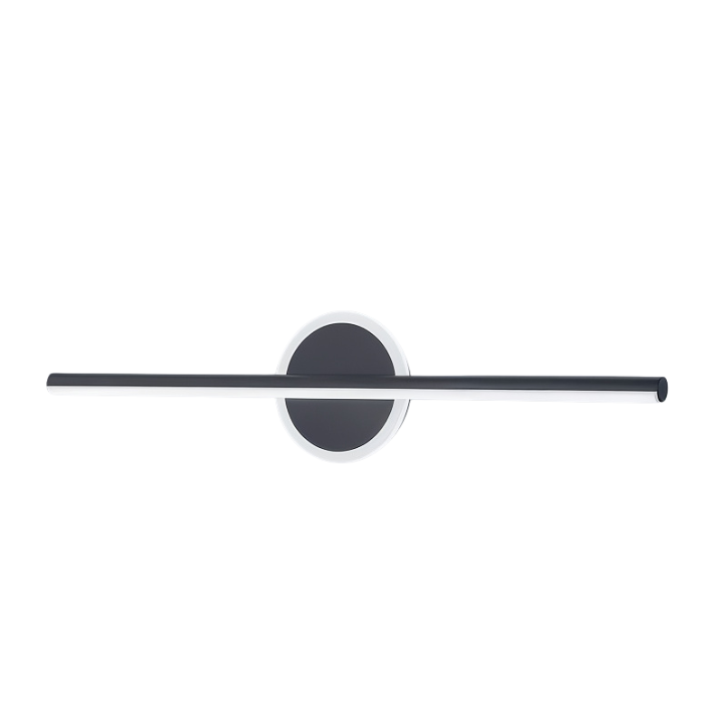 LED Wall Lamp Black-Gold Modern Design 40cm with Silicone Detail for Living Room Bedroom Bathroom | Sansoti