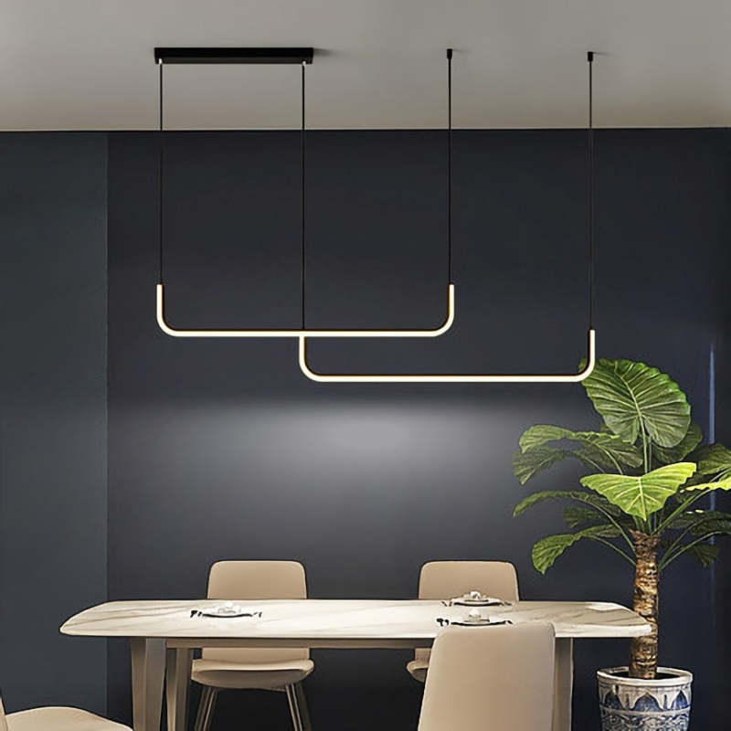 Minimalistische hanglamp met LED-verlichting – Modern design met warm licht | Sansoti