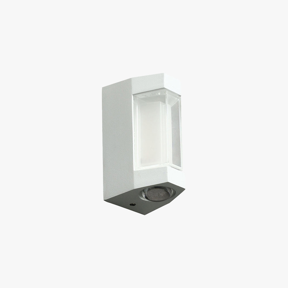 Outdoor Wall Lamp Up & Down LED White Black Waterproof IP65 Modern Design Facade Lamp Garden Lighting Outdoor Lamp | Sansoti