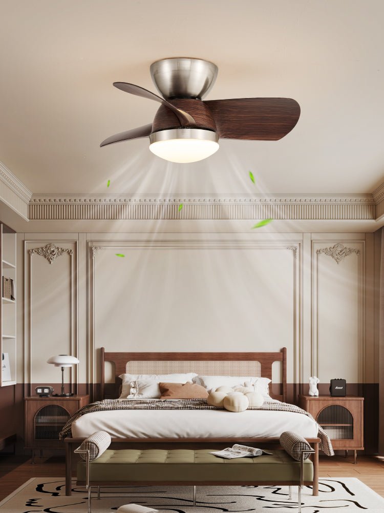 Plafonnier met Ventilator Dyms – Plafondlamp met Ventilatiefunctie ø61cm | Sansoti