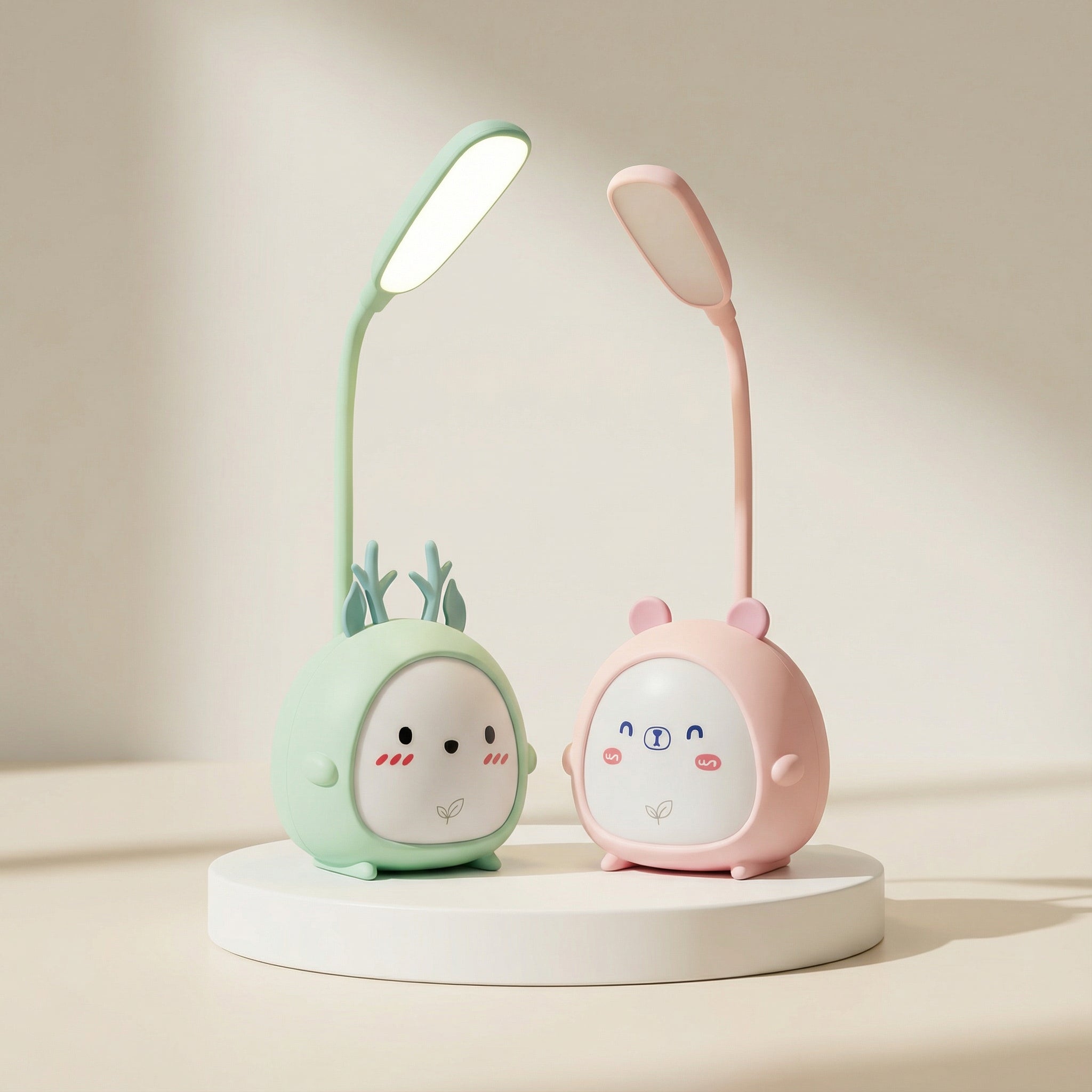 Wiederaufladbare Kinderlampe mit flexiblem Arm und LED-Beleuchtung – Schreibtischlampe für Kinderzimmer | Sansoti