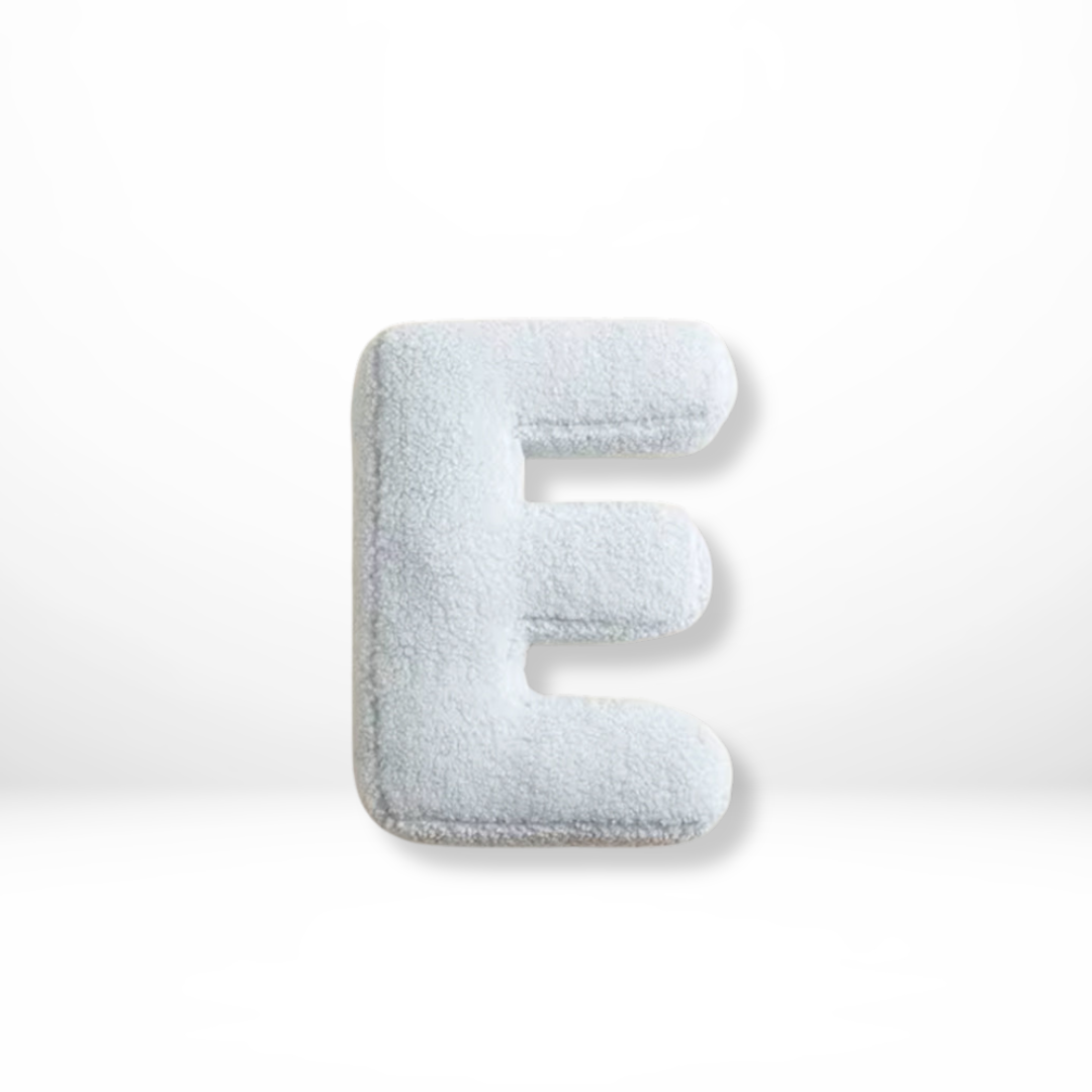 Alfabet Sierkussen Letter Fluweel A Tot Z 38x30cm | Sansoti