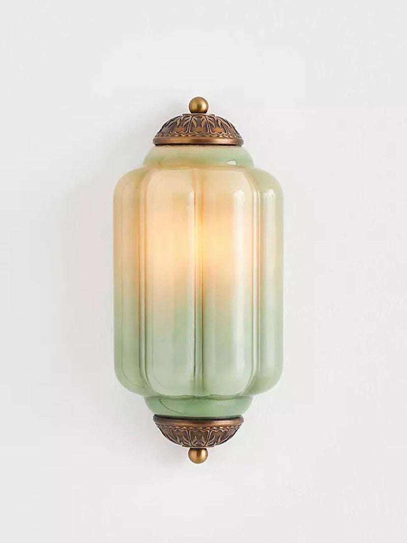 Wandlamp Melkglas voor Slaapkamer Gang Scandinavische Stijl | Sansoti