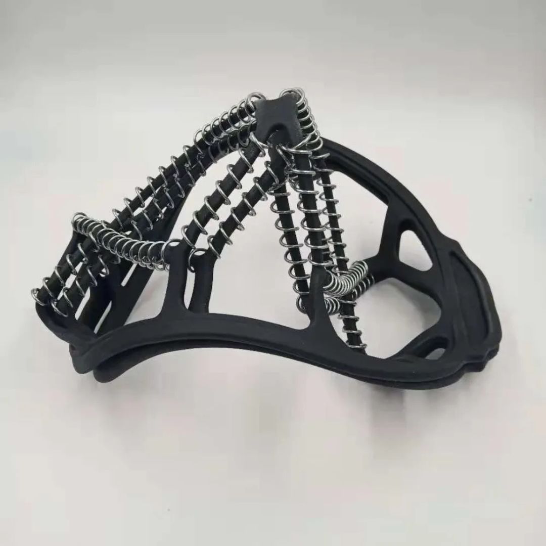 Crampons antidérapants pour chaussures avec spirales en acier pour marcher en toute sécurité sur la glace et la neige, en extérieur, adhérence universelle | Sansoti