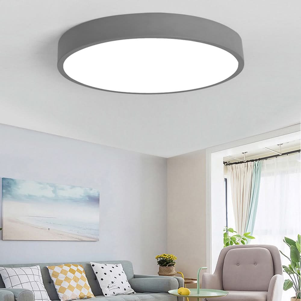 Plafonnier LED Rond – Éclairage Design Moderne pour Salon, Chambre d'Enfant & Bureau | Restfield