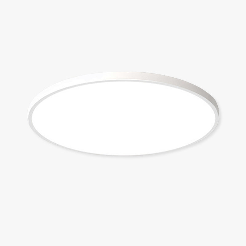 Ronde LED Plafondlamp Metaal Wit Zwart Eetkamer Dimbaar Moderne Plafondverlichting Sfeervol Woonkamer | Sansoti