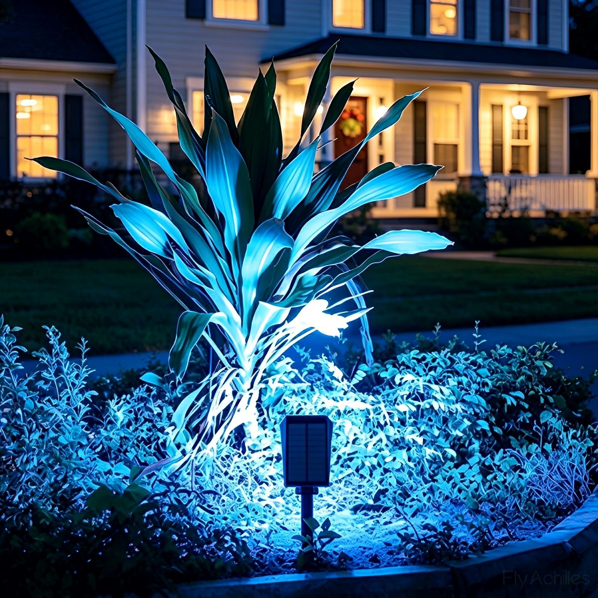 Verstellbarer Solar-Gartenstrahler LED IP65 Wasserdicht Schwarz Warmweiß RGB Außenbeleuchtung 3 m Reichweite für Garten Terrasse | Sansoti