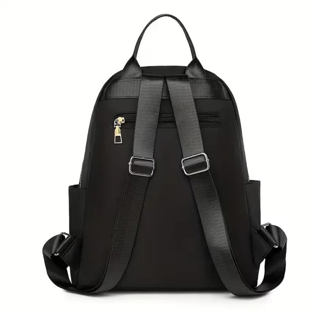 Quilted Backpack with Multiple Compartments Adjustable for Everyday Use School Work Travel Comfortable | Sansoti