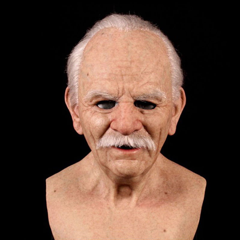 Realistic Latex Full Face Mask for Halloween Cosplay Parties Horror Costume Carnival Theater | Sansoti