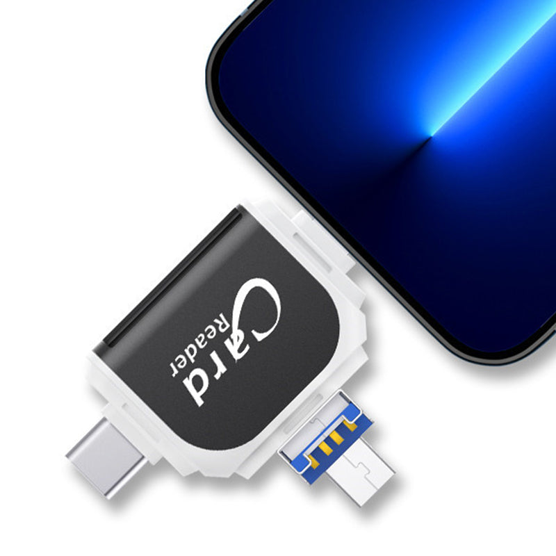 Kartenleser 4-in-1 USB C Lightning SD Micro SD USB 3.0 | Restfield