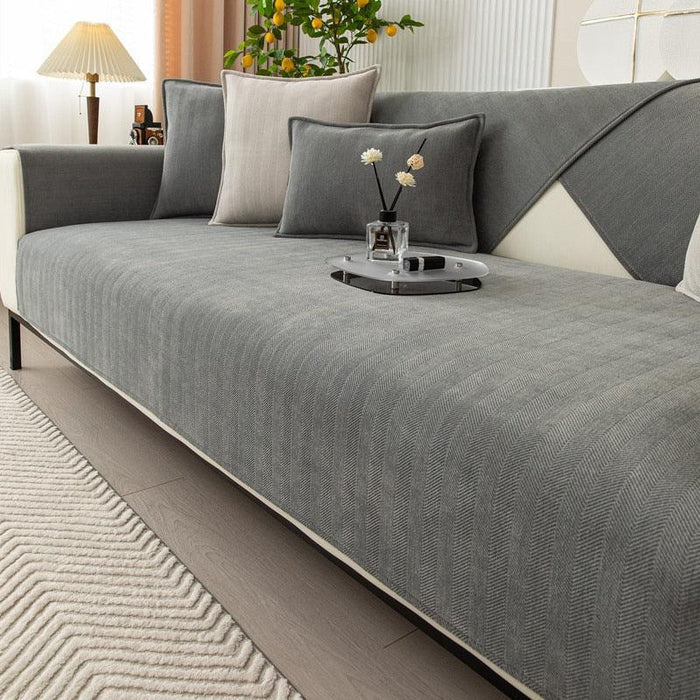 Antislip Fleece Hoes 120×150 cm Zacht Warm Pluche Bankdeken voor Sofa Auto Kantoor Wasbaar Comfort | Sansoti
