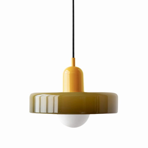 Adjustable Glass Pendant Lamp with Bauhaus Design – Dining Room and Living Room Lighting | Sansoti