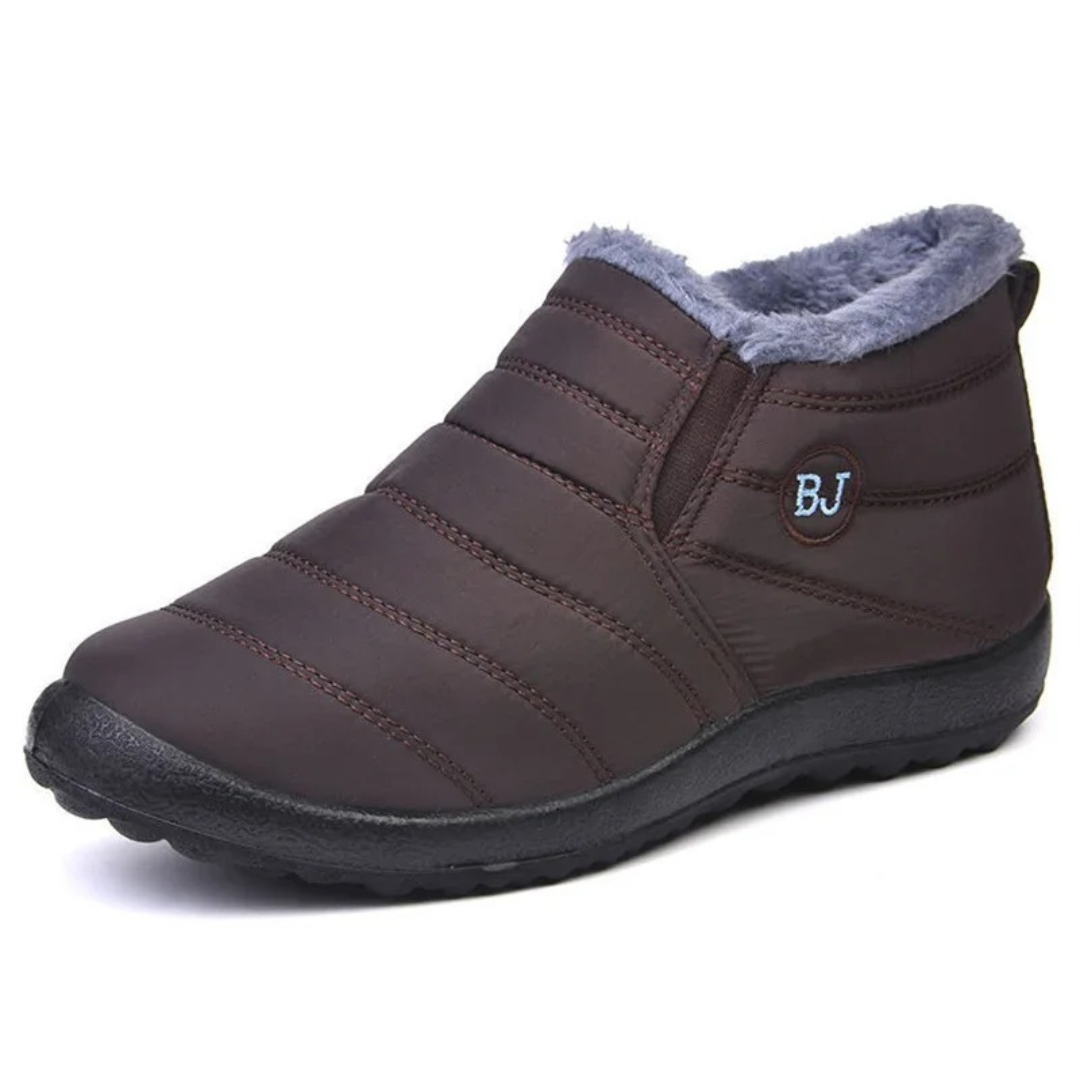 Wasserdichte Winterstiefel für Damen mit warmem Futter und rutschfester Sohle für Schnee, Kälte, Spaziergänge und Winterwetter | Sansoti