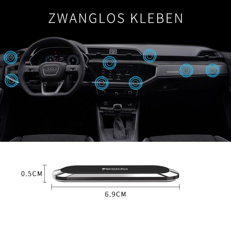 Magnetische Telefoonhouder Auto Zonder Montage | Universeel Nanopad Dashboard Smartphone Bevestiging 360° Draaibaar | Sansoti